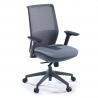 Sedia da ufficio professionale Five, rossa, cuscino lombare, completamente regolabile 210941 - (Outlet)